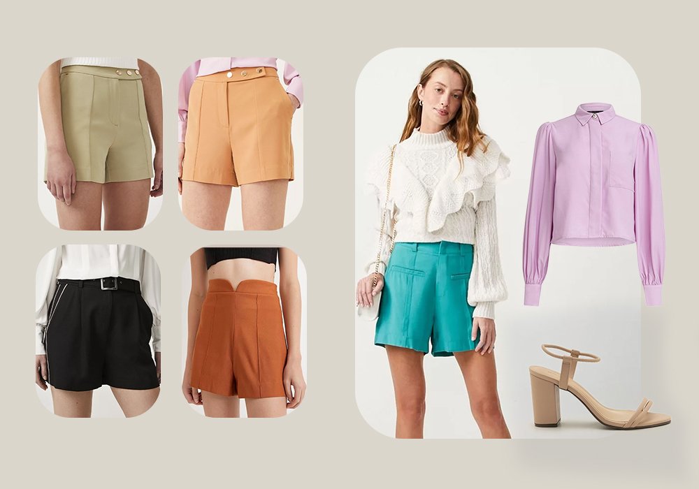 Shorts de Linho e Listras: Clássico com um Toque Moderno - inspiração 1