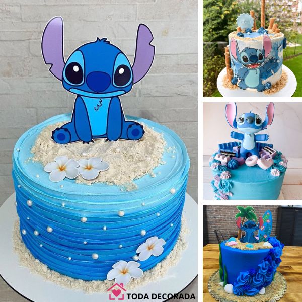 Bolo e Doces Decorados: Uma Doce Celebração Stitch - inspiração 3