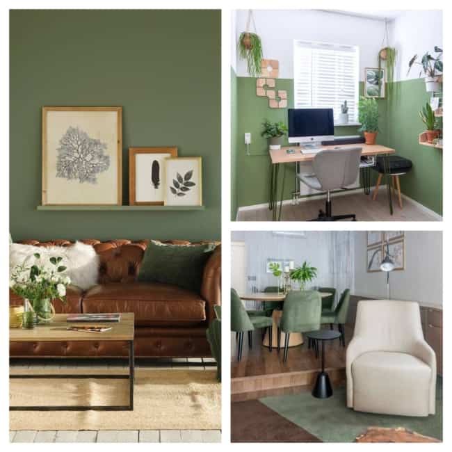 Estilo Minimalista com Toques de Verde Musgo - inspiração 2