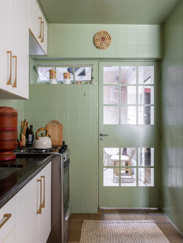 Texturas Naturais: Linho, Algodão e Verde Musgo para um Lar Aconchegante - inspiração 1