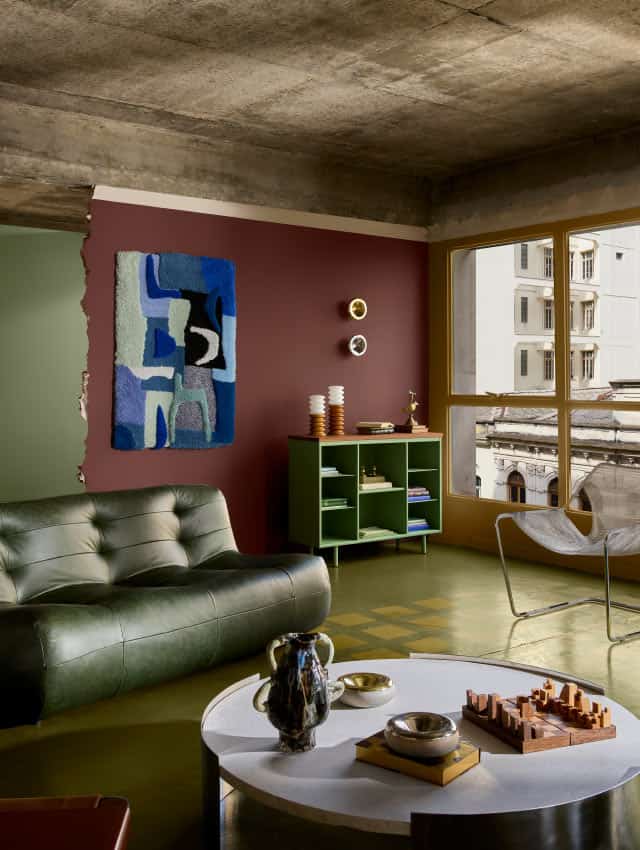 Paredes Verde Musgo: Um Refúgio de Calma e Sofisticação - inspiração 1