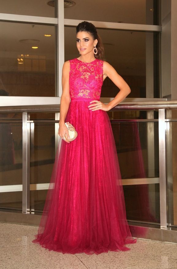 A Delicadeza Romântica: Vestido Longo Floral - inspiração 1