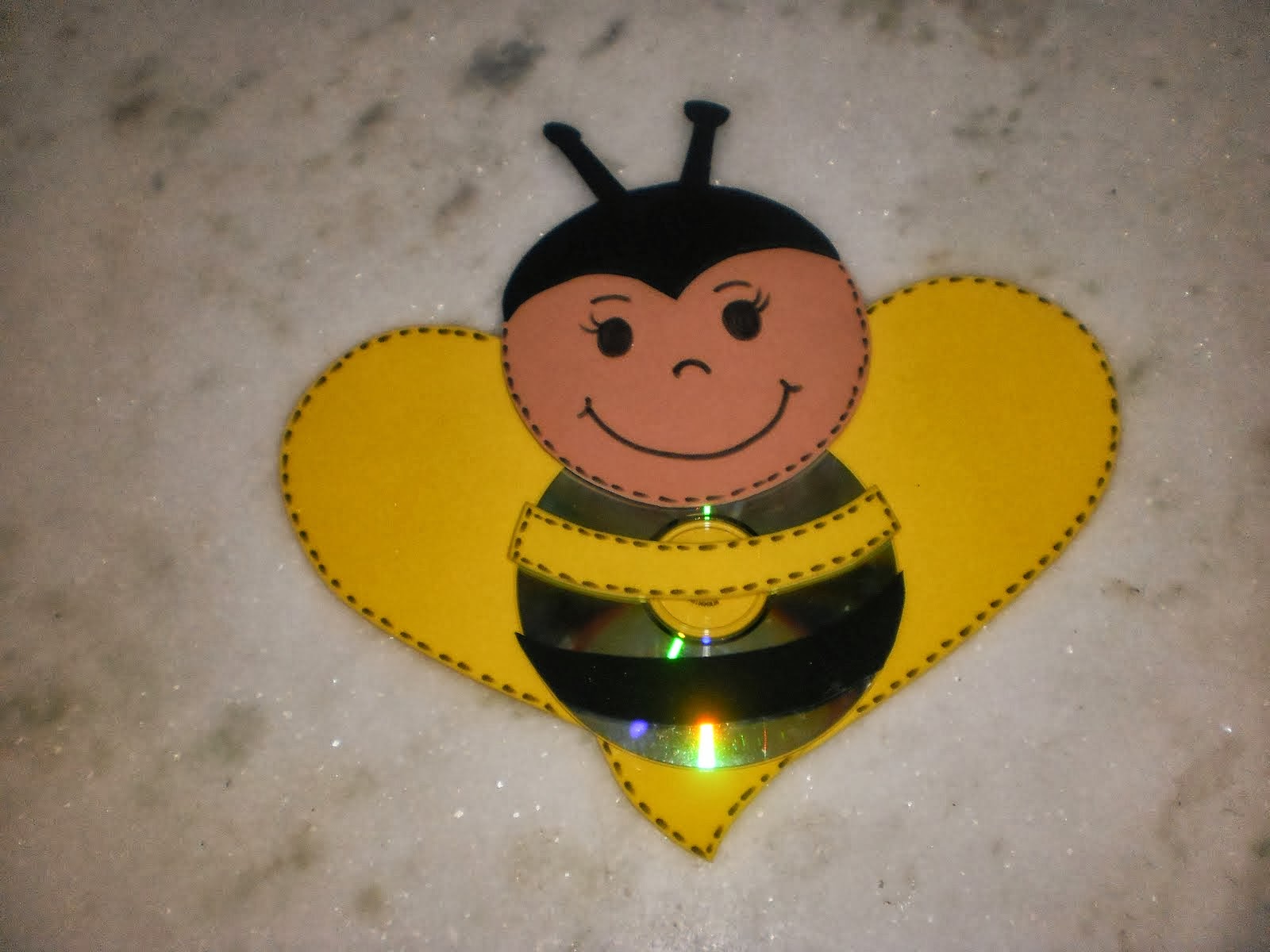 Pinte ou Recorte CDs para Padrões Geométricos - inspiração 1