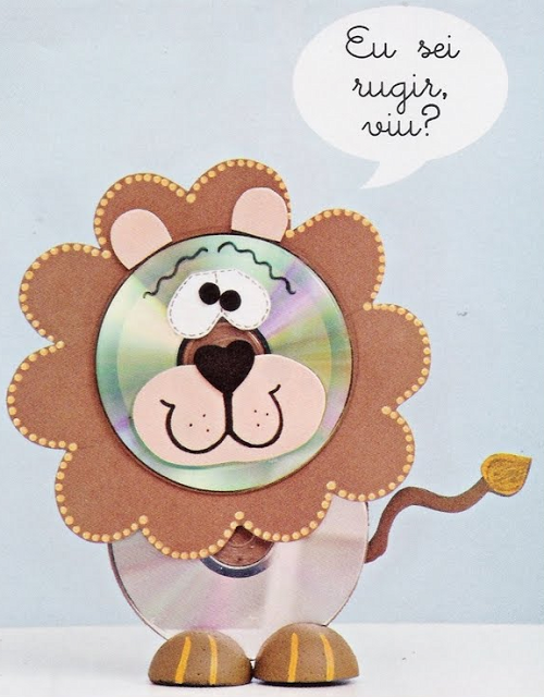 Crie Esculturas Abstratas com Camadas de CD - inspiração 2