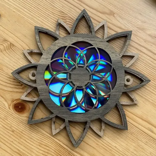 Coleção de Ideias Criativas Para Transformar CDs - inspiração 2