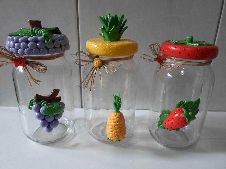 Luminárias de mesa com garrafas de licor - inspiração 2