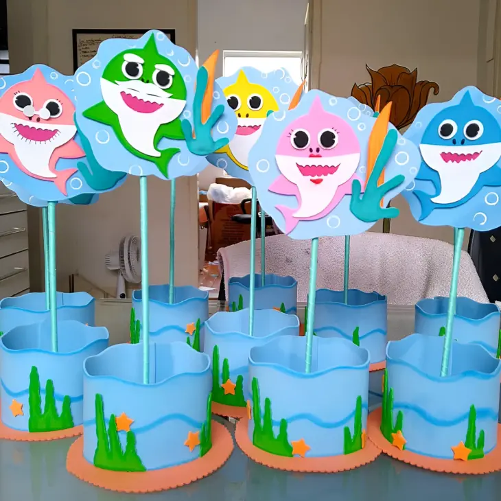 Flores de EVA: Toques de Delicadeza que Transformam a Decoração - inspiração 1