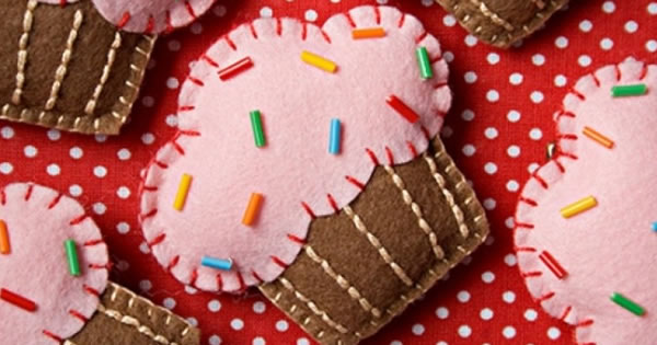 Ideias de Projetos Fáceis para Quem Está Começando no Artesanato de Feltro - inspiração 1