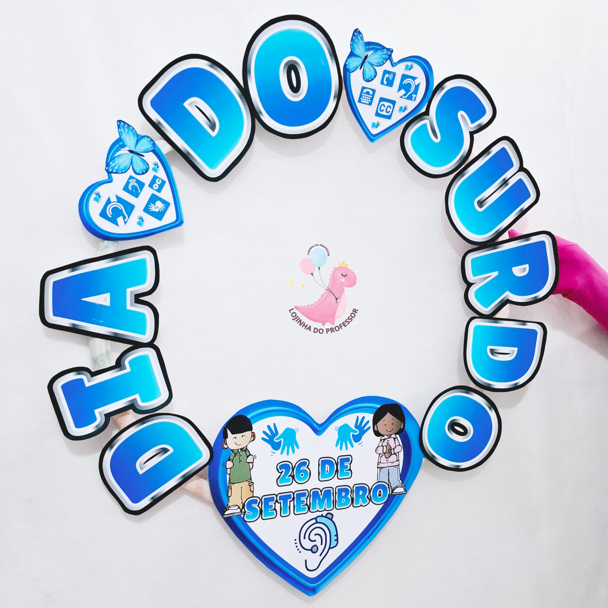 Bijuterias com Símbolos da Língua de Sinais - inspiração 2