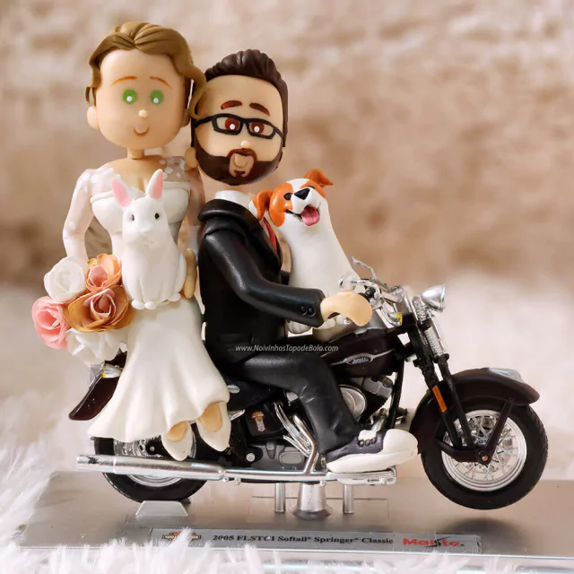 Técnicas de Modelagem para Dar Vida aos Noivinhos - inspiração 1