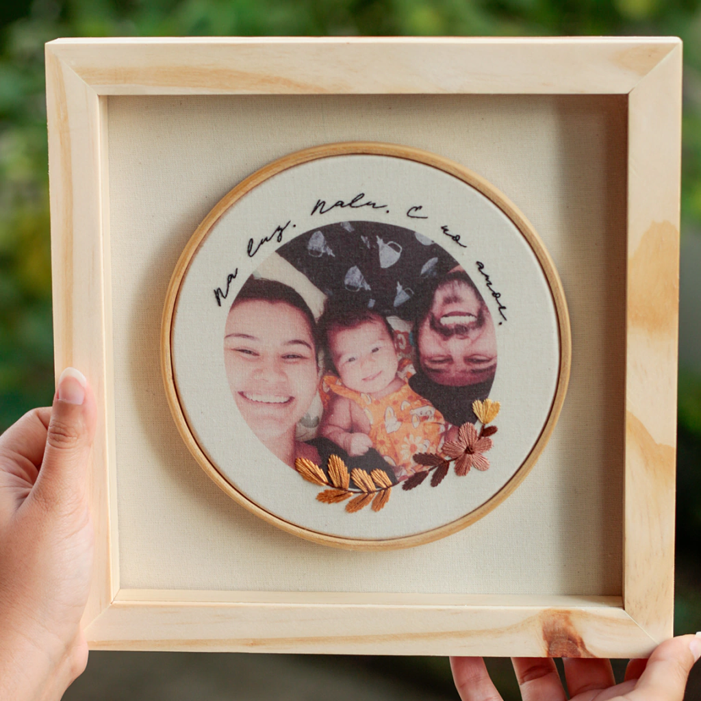 Bordado Fotográfico Minimalista: Menos é Mais com Elegância - inspiração 1