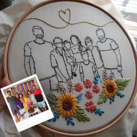 Cores Vivas e Vibrantes: O Poder do Bordado para Realçar Imagens - inspiração 1