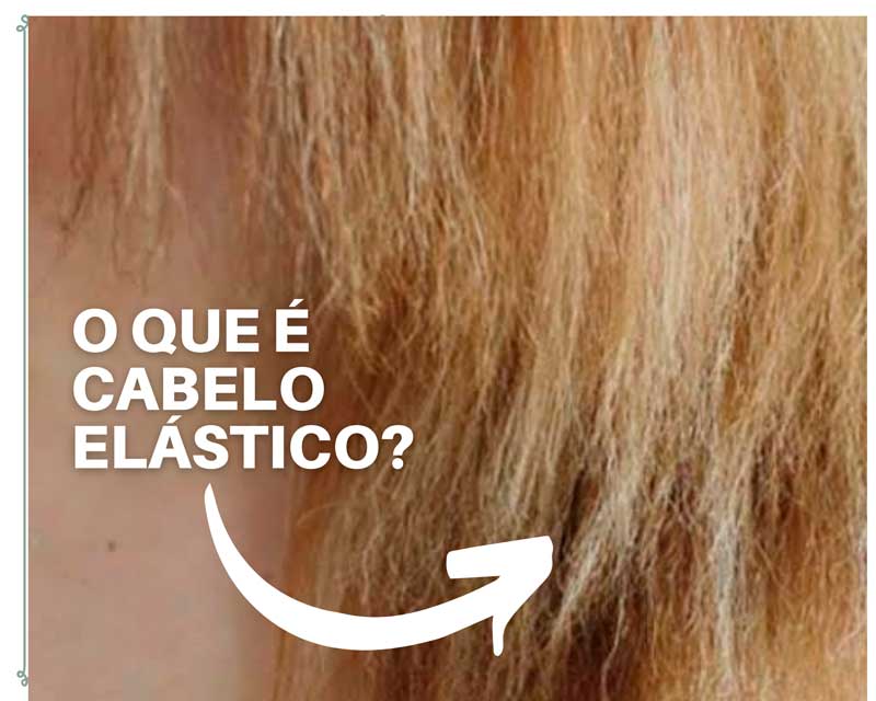 A diferença entre cabelo elástico e cabelo quebradiço - inspiração 1