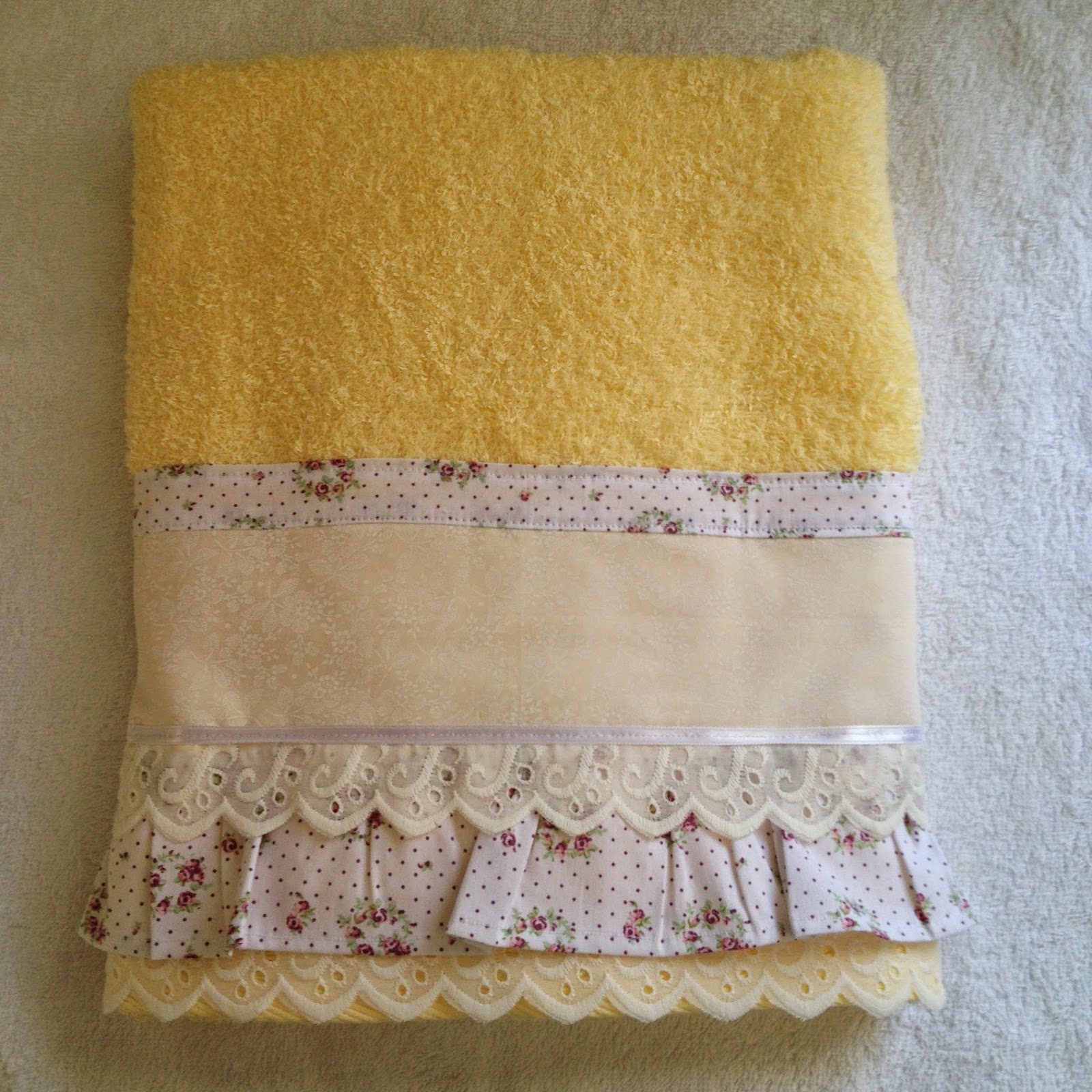 Preparando a Toalha: Costura Básica para o Barrado - inspiração 2