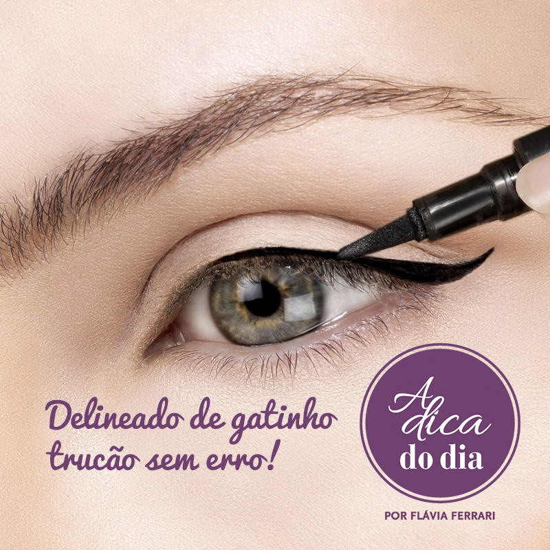 Delineado Gatinho: A Arte de Realçar Seus Olhos - inspiração 1