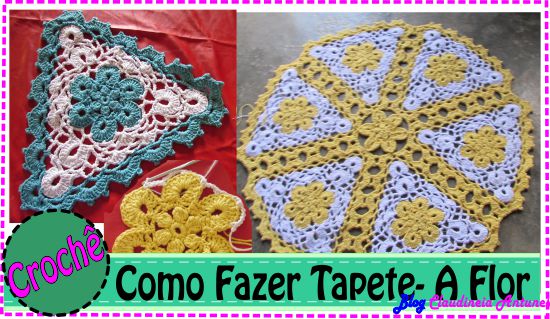 Aumentando e Diminuindo Pontos: Moldando as Formas do Tapete - inspiração 2