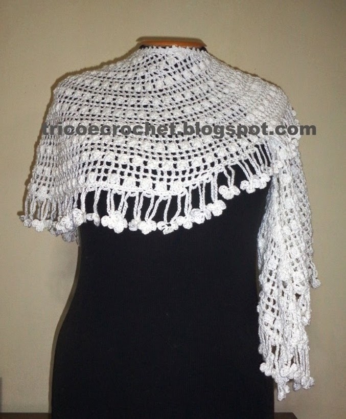 Finalizando Seu Xale com Elegância: Acabamentos que Elevam a Peça - inspiração 2