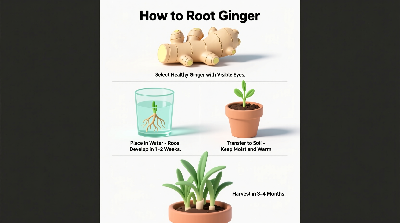 Quando e Como Colher Seu Gengibre Caseiro - inspiração 2