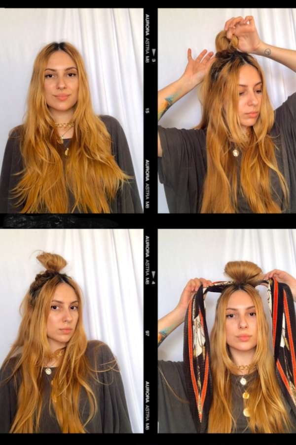 O Charme Vintage: Lenço na Lateral da Cabeça - inspiração 2