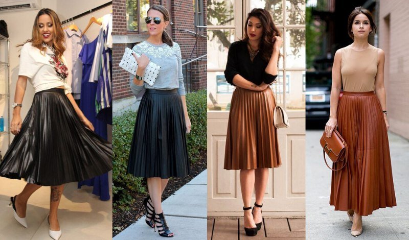 Curta e Charmosa: A Saia Plissada Mini para Looks Descolados - inspiração 1