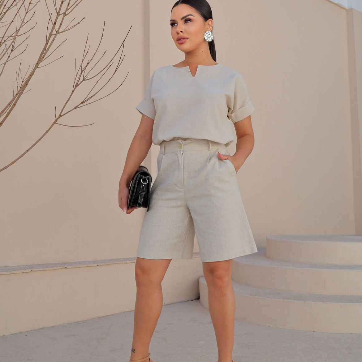 Tendências Atuais em Conjuntos de Linho: O Que Está em Alta - inspiração 2