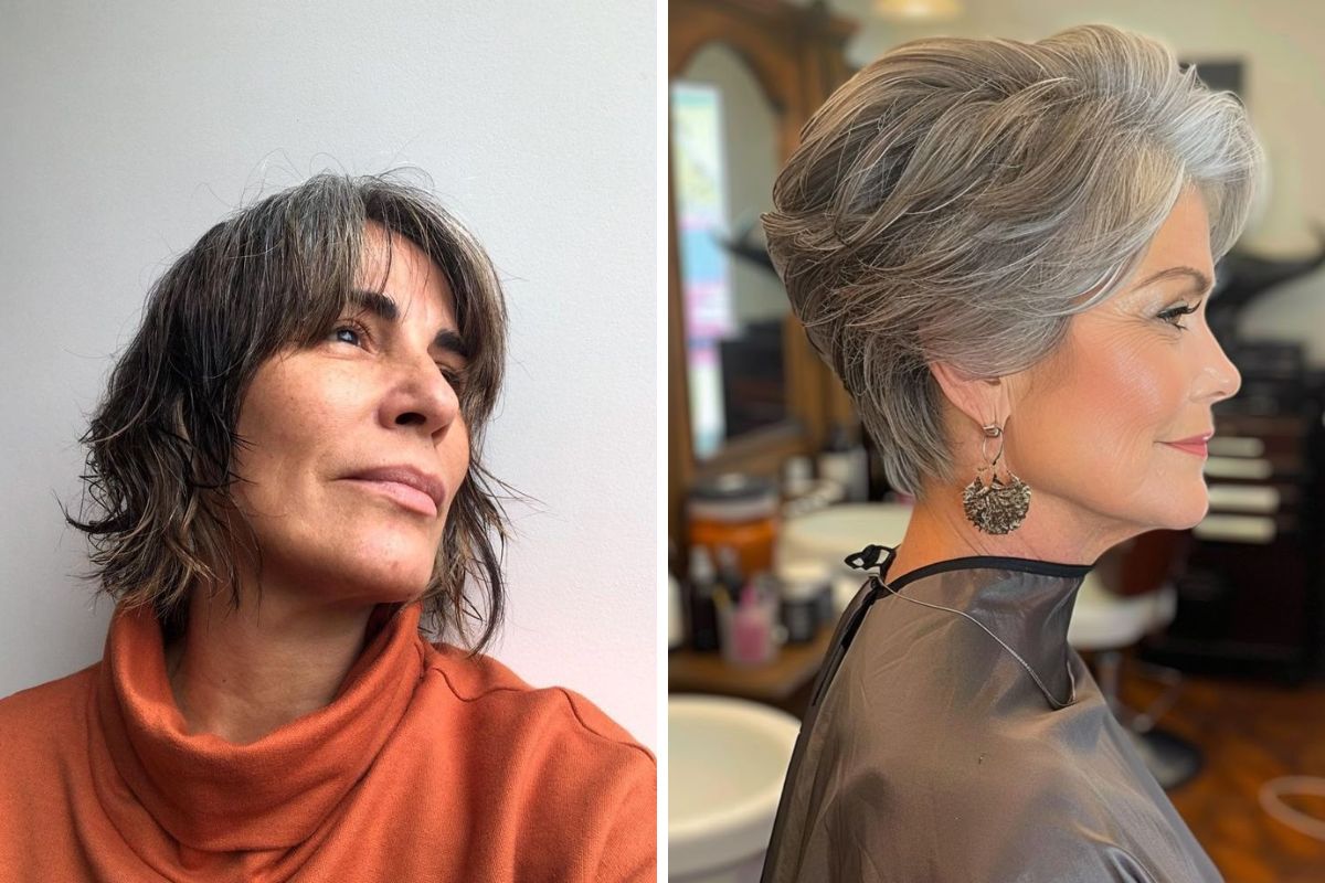 Cabelos Curtos Texturizados: Ondas Naturais e Volume Estratégico - inspiração 1