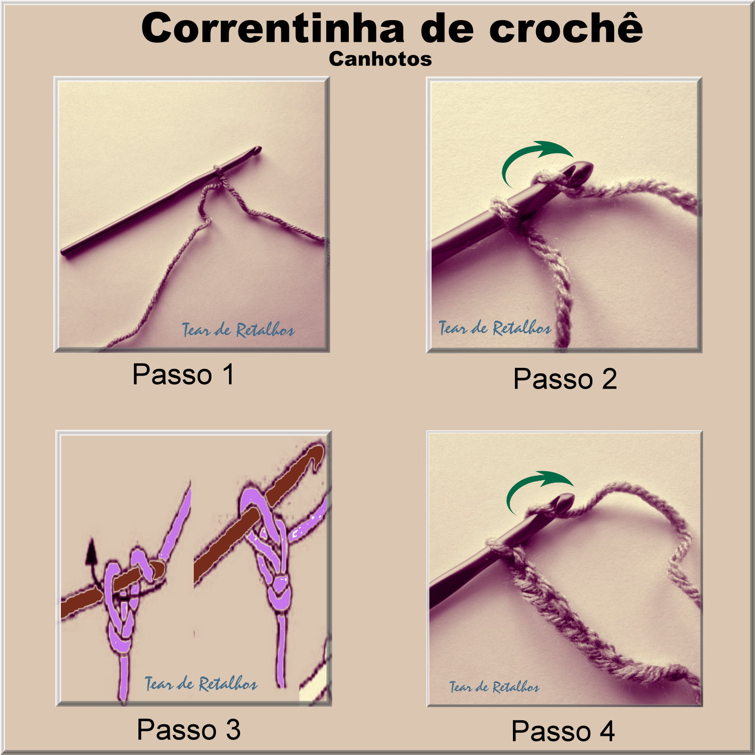 Por que o Crochê para Canhotas Parece um Desafio? - inspiração 1