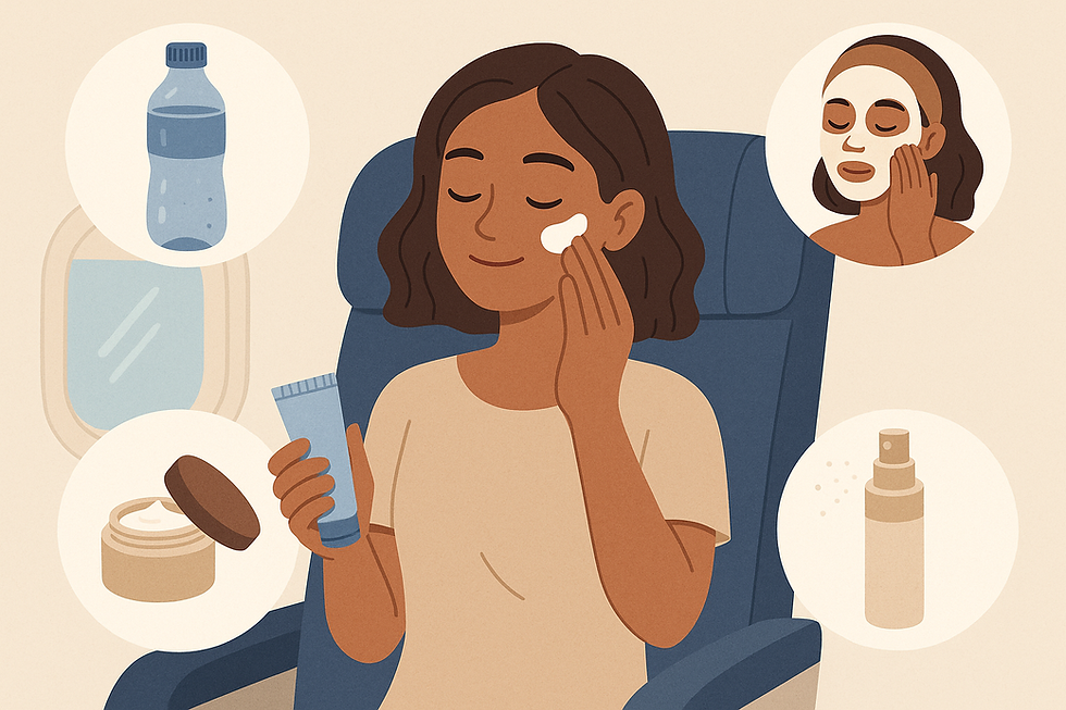 Máscaras faciais em sachê: um spa a bordo - inspiração 2