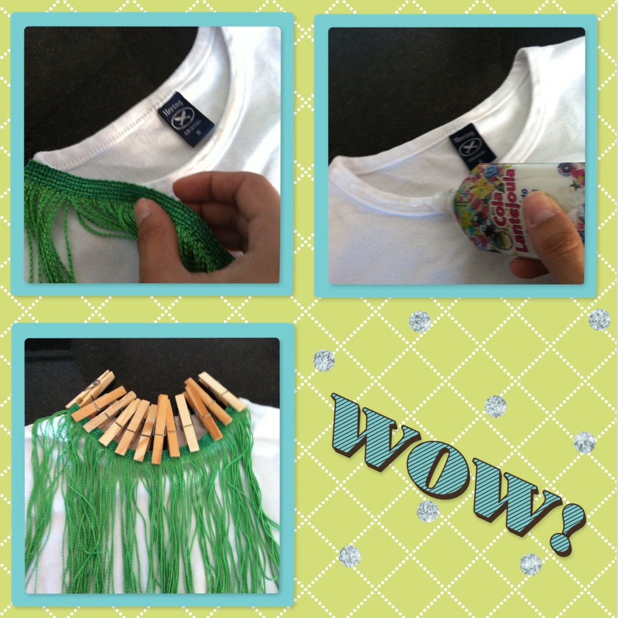 Tintas e Bordados: Explorando Novas Texturas - inspiração 1