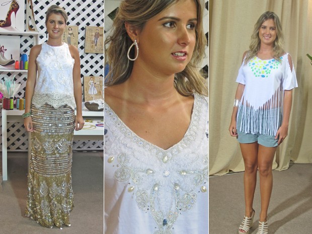 Tintas e Bordados: Explorando Novas Texturas - inspiração 2