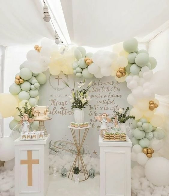 O Clássico Branco e Dourado: Elegância Atemporal - inspiração 2