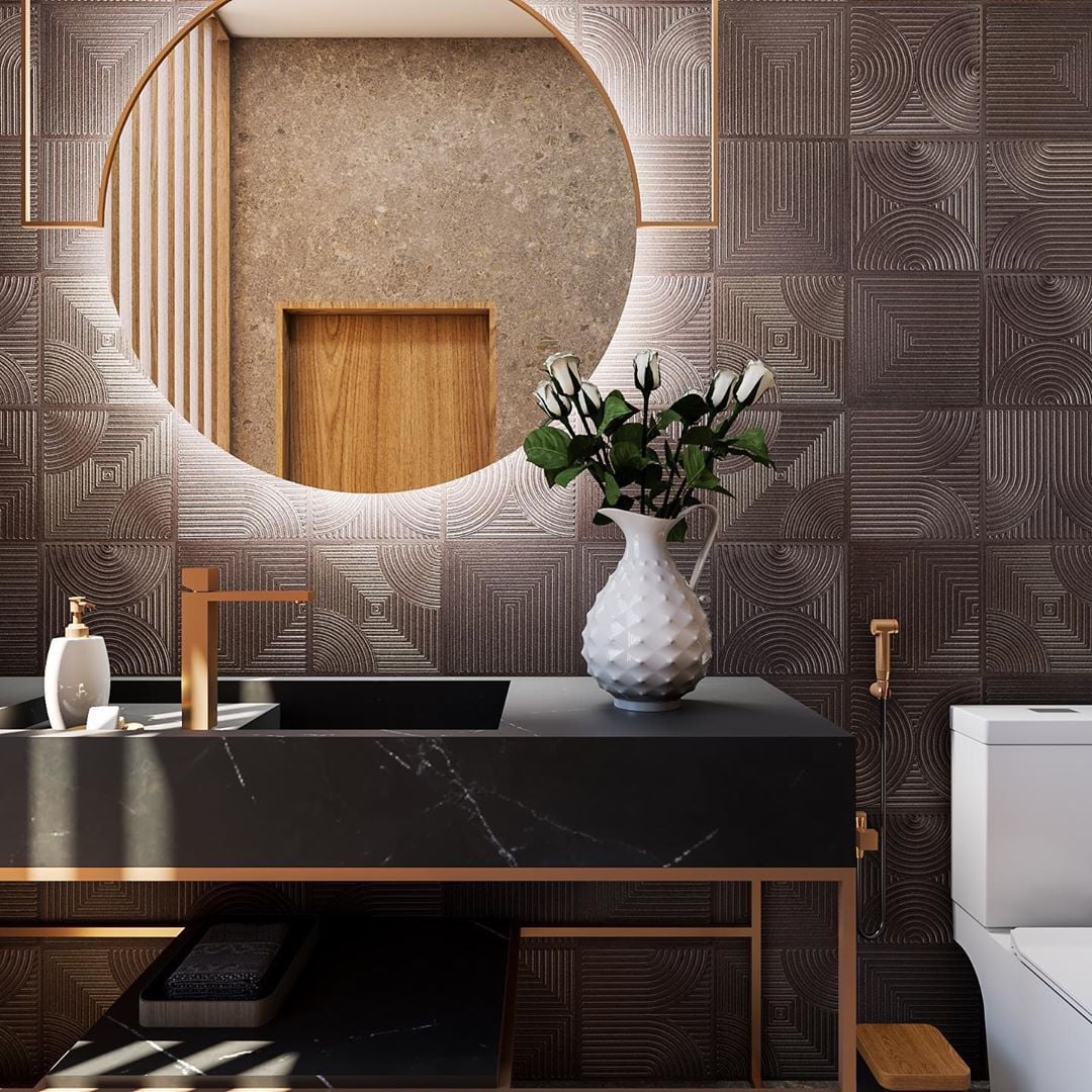 Metais Nobres: Torneiras e Acessórios Como Joias do Ambiente - inspiração 1