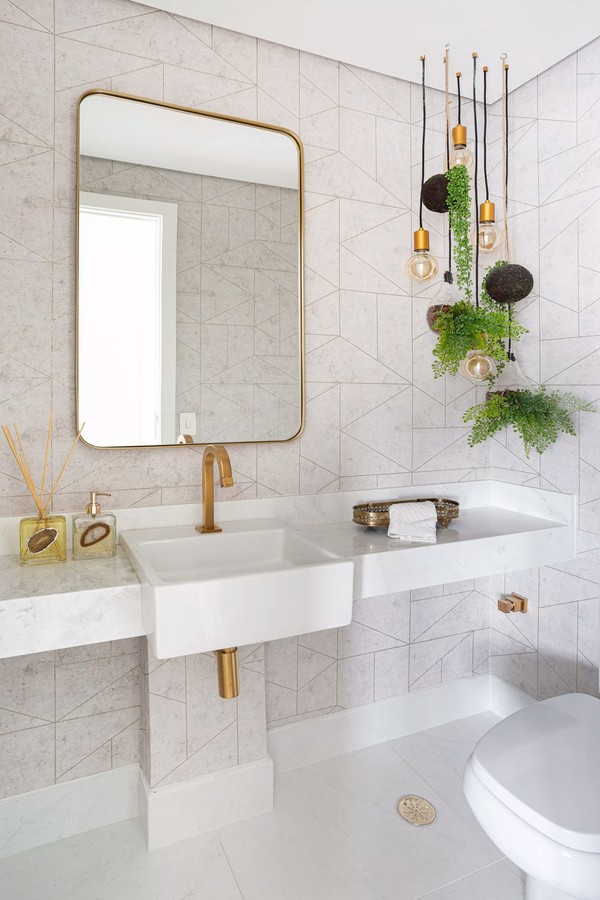 Cores e Paletas: Definindo a Identidade Visual do Seu Lavabo - inspiração 2