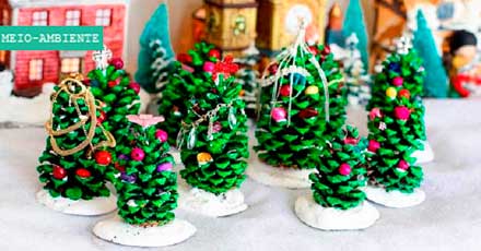 Presépios Únicos: Elementos Naturais e Materiais Reciclados em Harmonia - inspiração 2