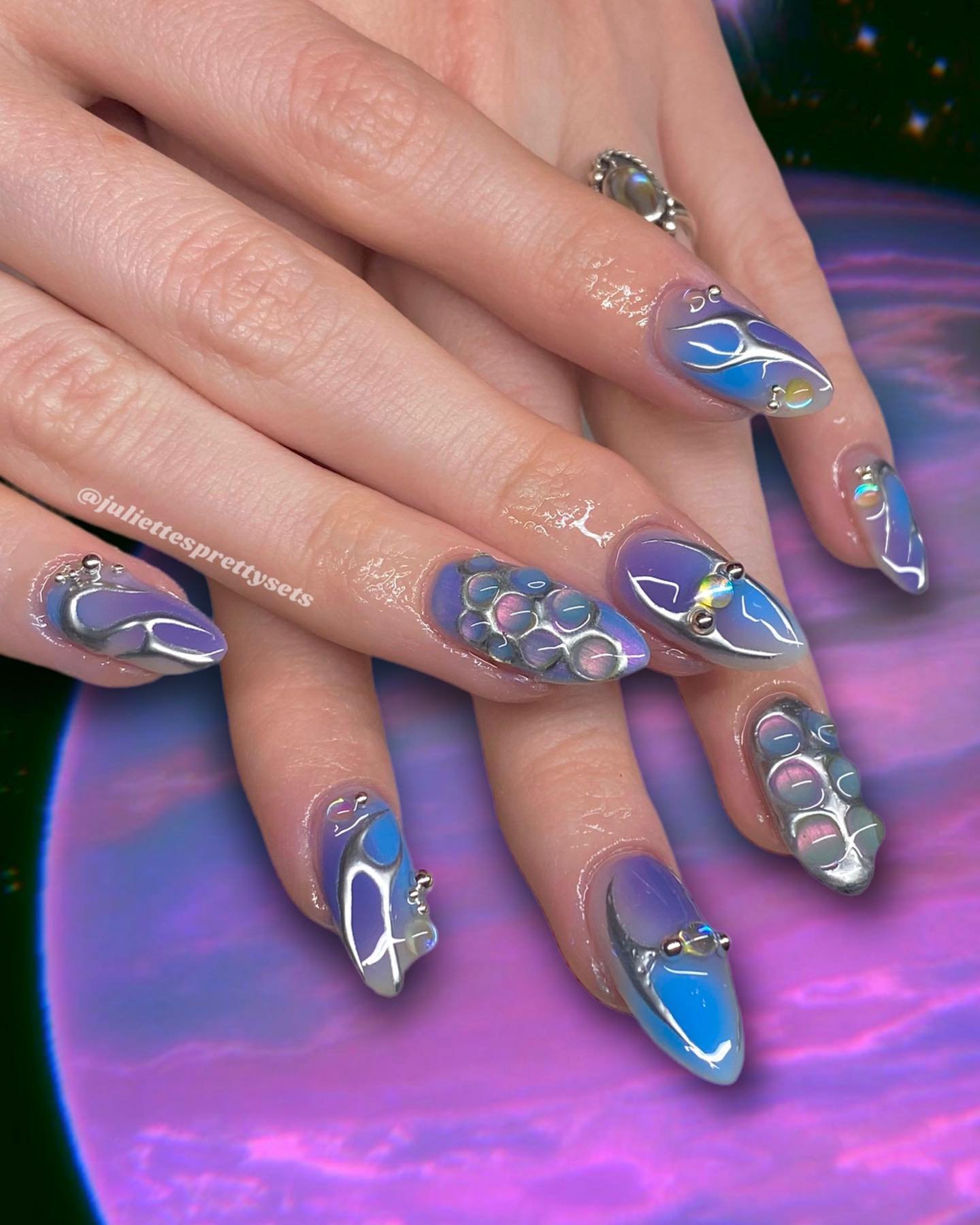 Pedrarias e Cristais: Brilho que Salta aos Olhos - inspiração 2