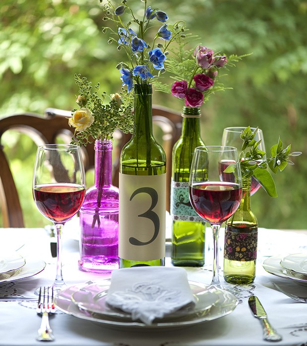 Centros de Mesa Sofisticados e Personalizados - inspiração 2