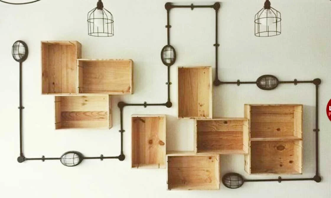 Estilo Industrial Chic: Como os Caixotes se Encaixam nessa Tendência - inspiração 2