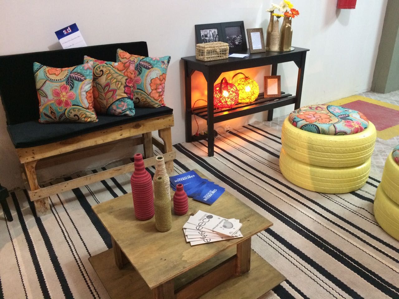 Banquetas e Pufes Aconchegantes - inspiração 2