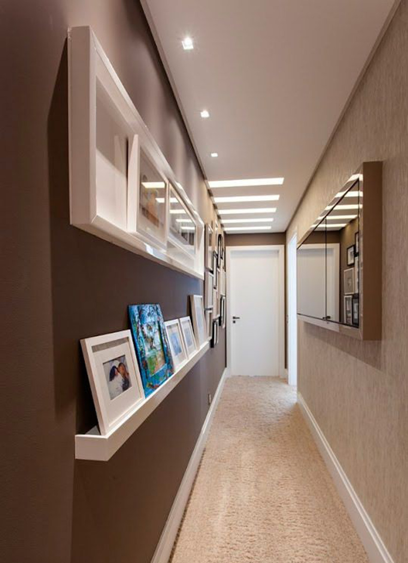 Contemporâneo Sofisticado: Linhas Retas e Materiais Nobres - inspiração 2