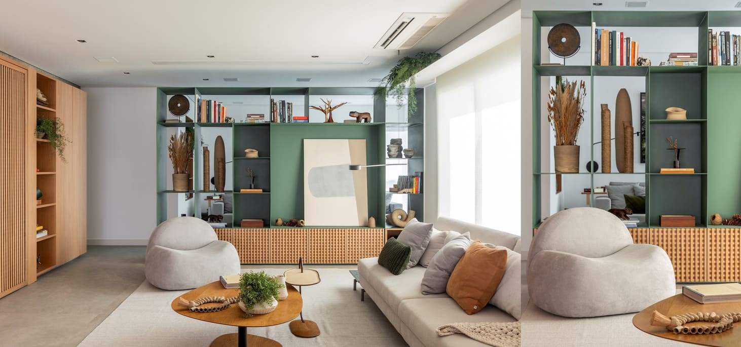 Texturas que Complementam: Tecidos e Materiais para Combinar com Verde Oliva - inspiração 1