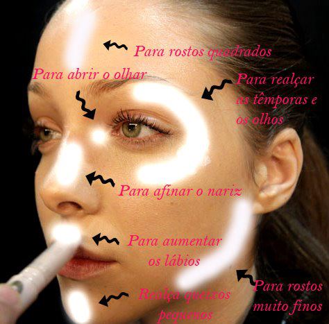 Iluminador e Contorno: A Dupla Dinâmica que Esculpe Seu Rosto - inspiração 2