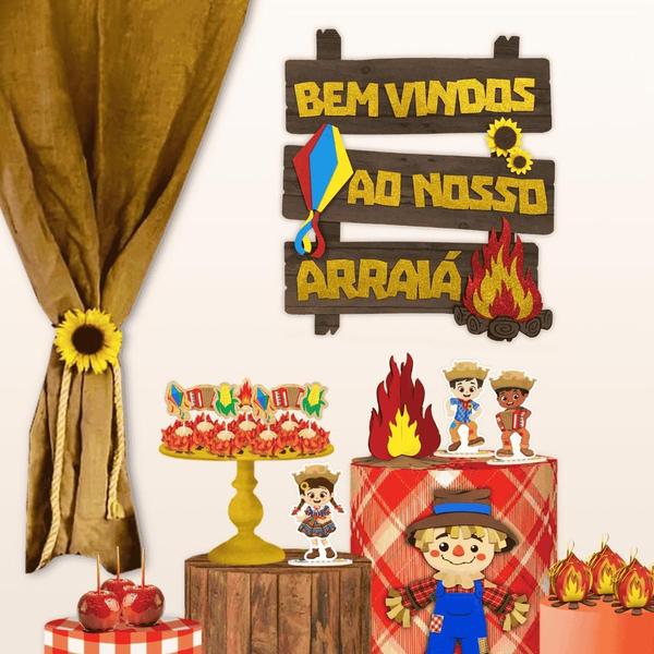 Centros de Mesa Temáticos: Criatividade que Chama a Atenção - inspiração 2