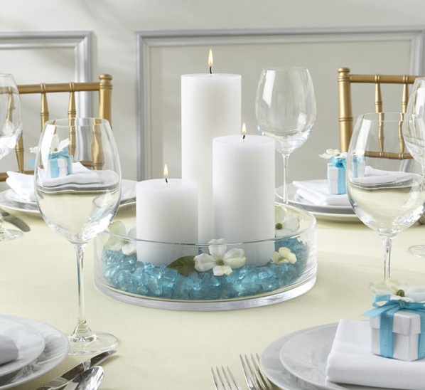 Velas Flutuantes: Magia Aquática para sua Decoração - inspiração 1