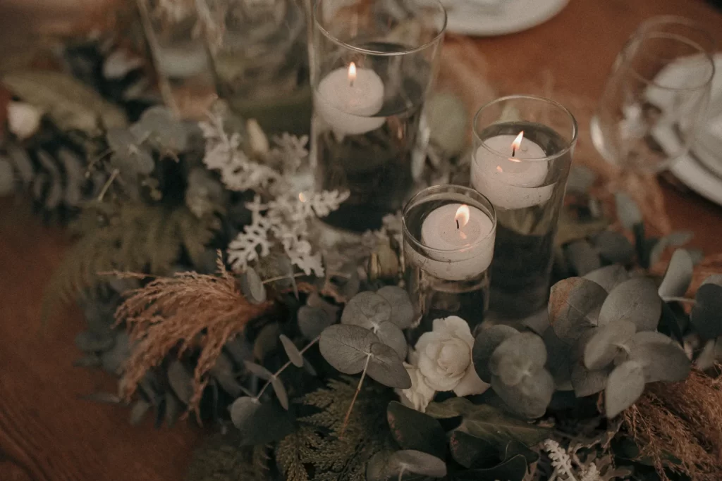 Detalhes em Vidro: A Doçura das Velas em Copos e Potes - inspiração 1