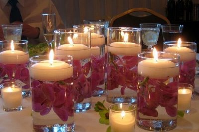 Velas em Vasos de Flores: Uma Combinação Perfeita - inspiração 2