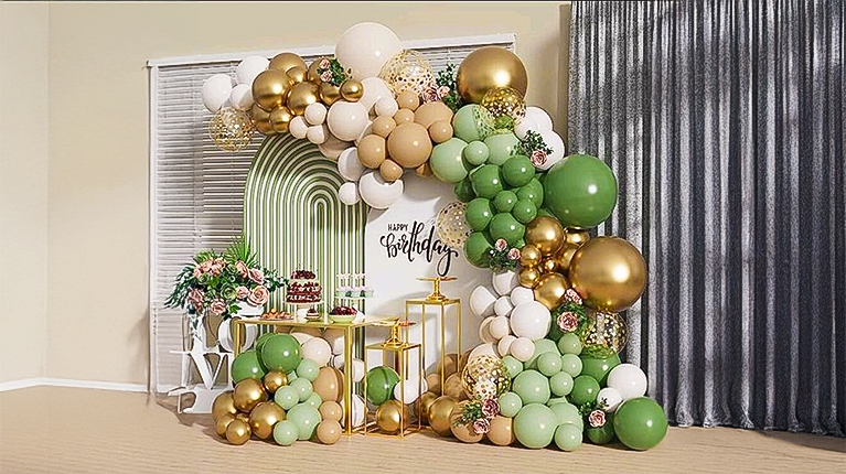 Guirlandas Orgânicas: O Charme Despojado que Conquistou Festas - inspiração 1