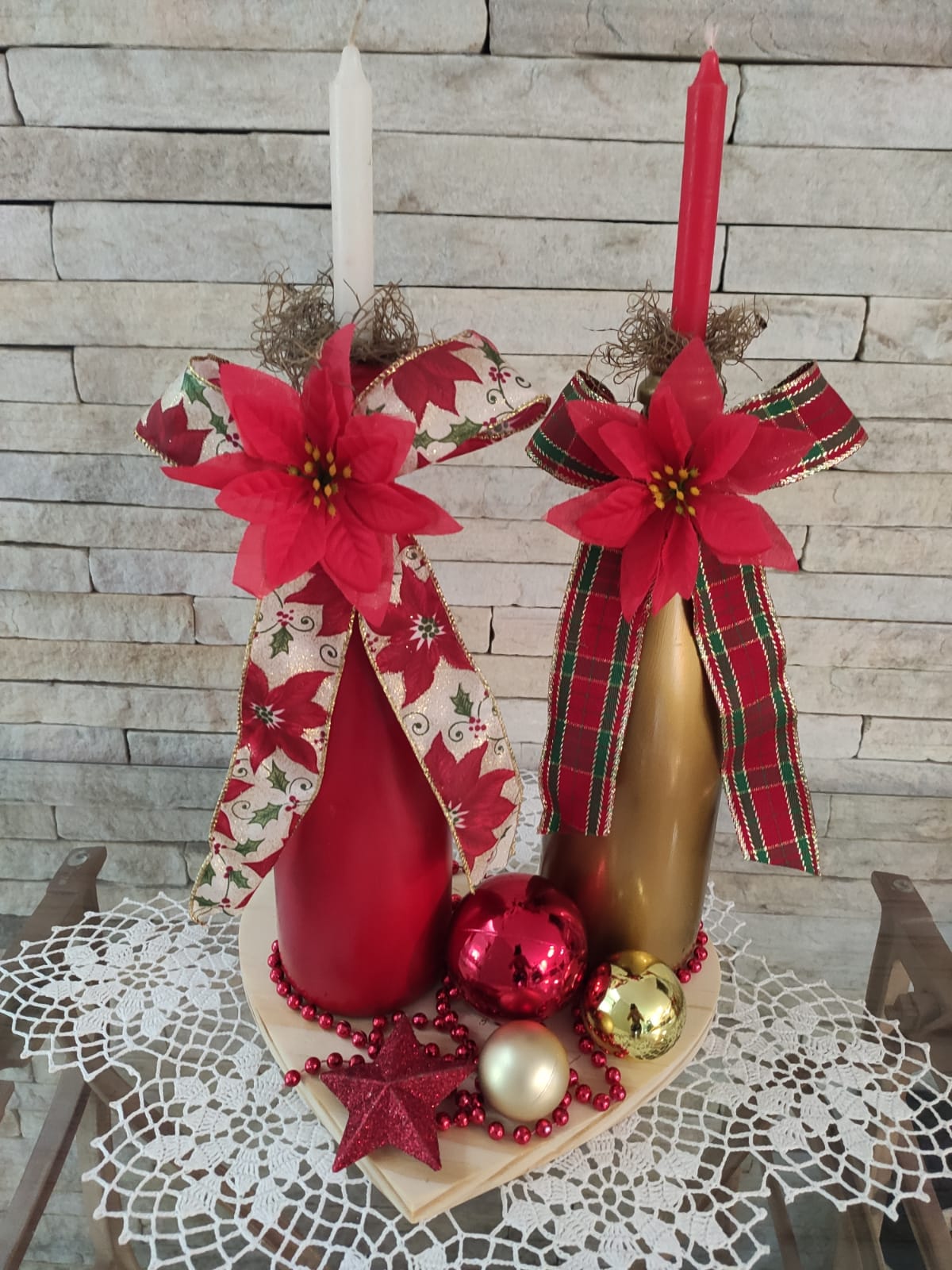 Personagens Natalinos: Crie Histórias com Suas Garrafas - inspiração 1