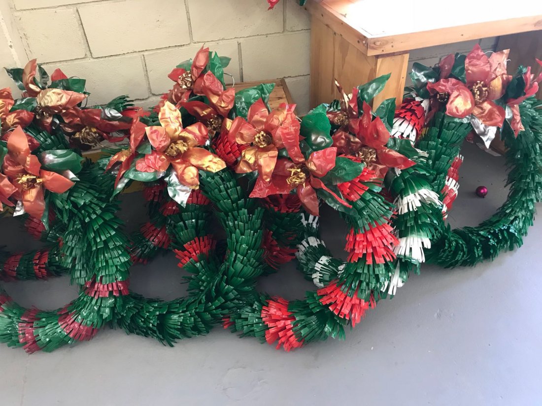 Bolas de Natal Personalizadas com Retalhos de Tecido - inspiração 1