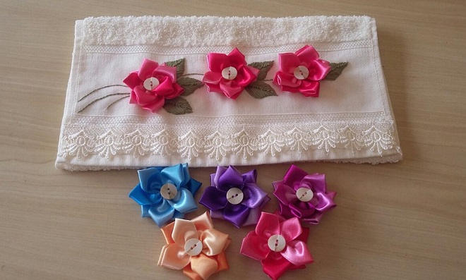 A Flor de Cetim Assimétrica: Modernidade em Foco - inspiração 2