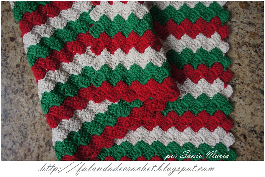 Técnicas de Crochê Fundamentais para Tapetes Natalinos - inspiração 1